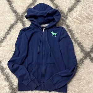 PINK Hooded Jacket/Zipper